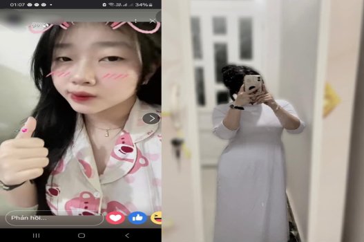 Clip nóng bỏng của nữ sinh Trần Linh khoe body chuẩn