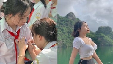 Nữ sinh tốt nghiệp muốn hưởng thú sau giờ học