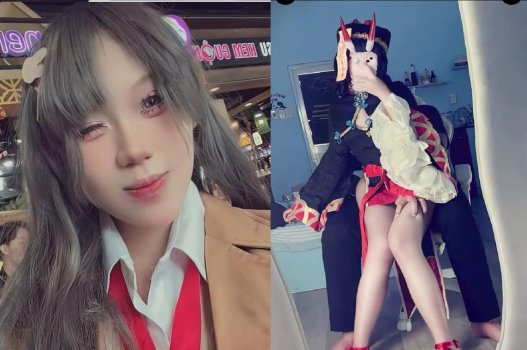Yêu đương bí mật của em gái cosplay lộ video nóng bỏng với bạn trai